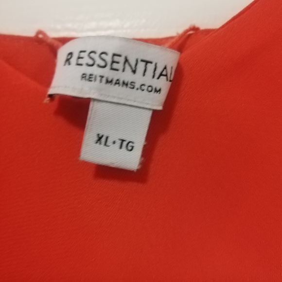 3 tank tops by reitmans R Essential. Pink/yellow and orange - Picture 2 of 6